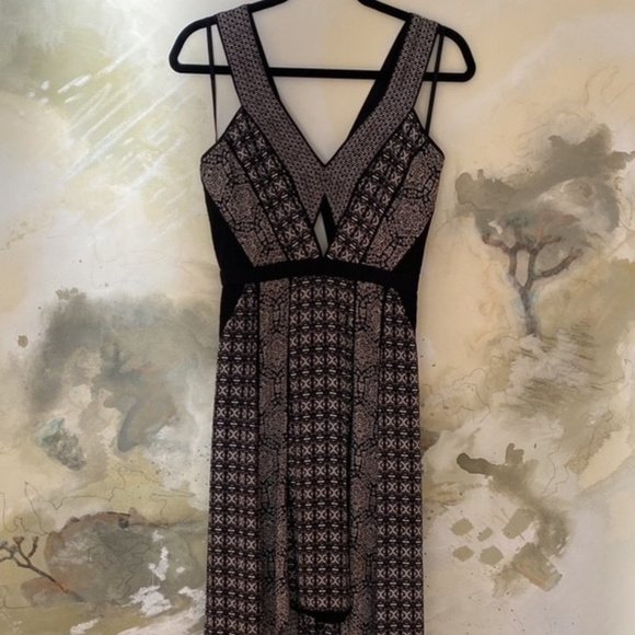 BCBG MaxAzria High Low Cutout Dress (Size 4) - Picture 1 of 6